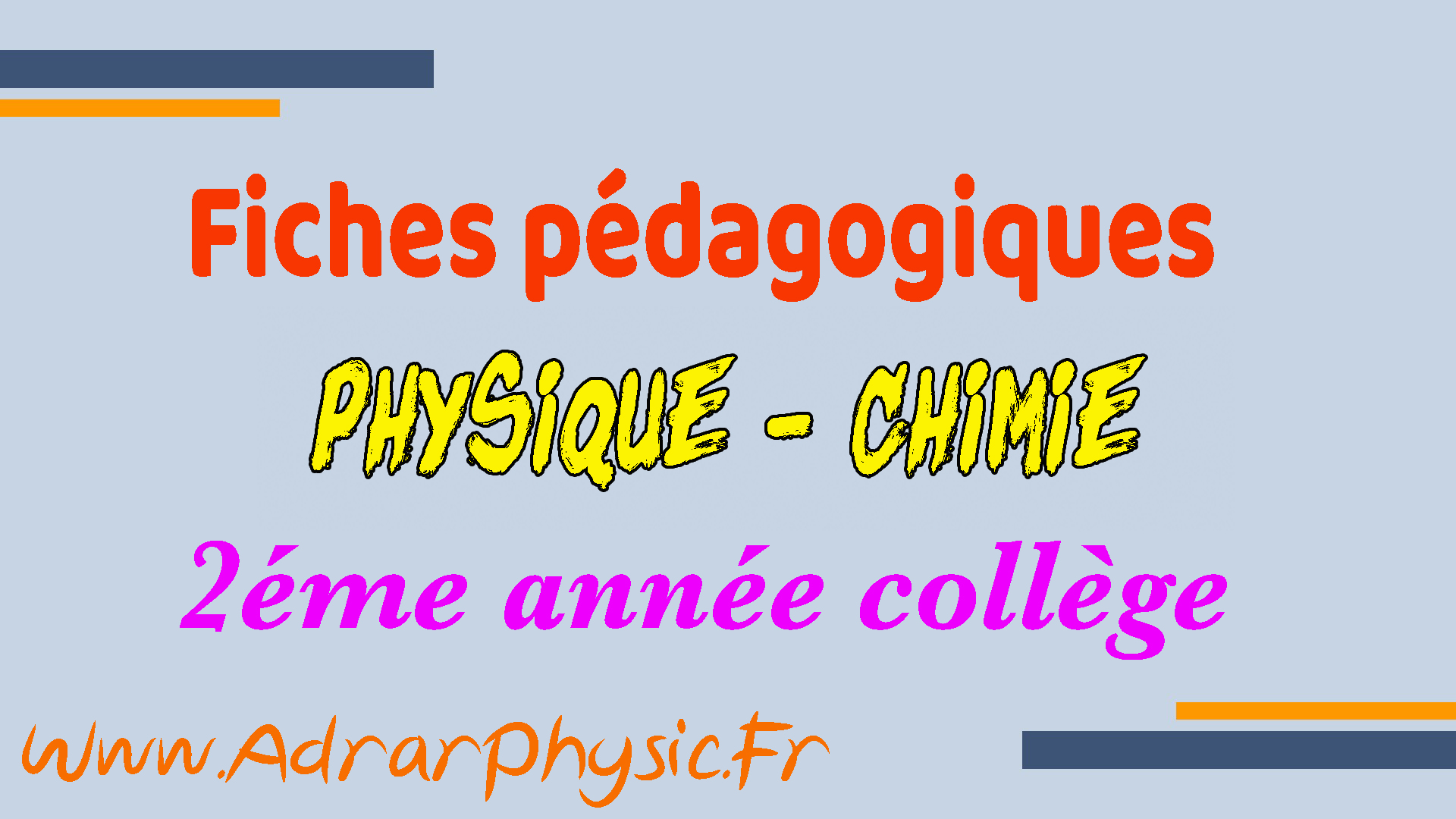 fiche de revision bac stl physique
